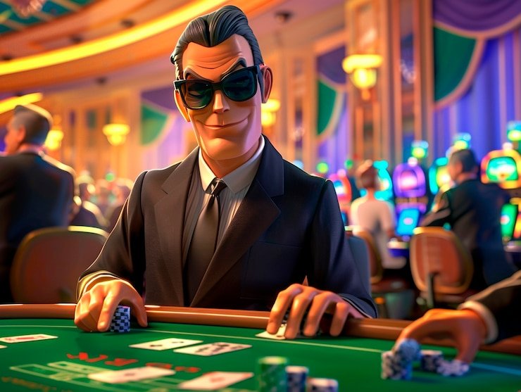 Lounge eksklusif VIP Club bapetogel dengan dealer pribadi dan suasana premium